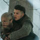 Gustaf Skarsgård, Alex Høgh (Photo: Jonathan Hession/History)